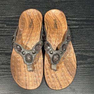 Orthaheel Flip Flops - Bling